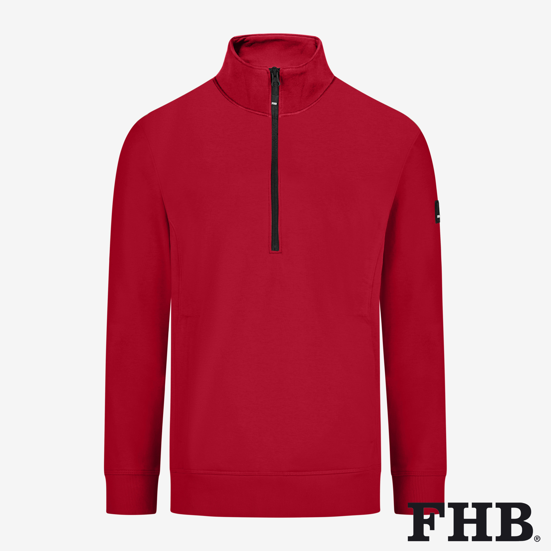 FHB KALLE Zip-Sweatshirt | Arbeitstroyer mit YKK-Zipper – Bild 7