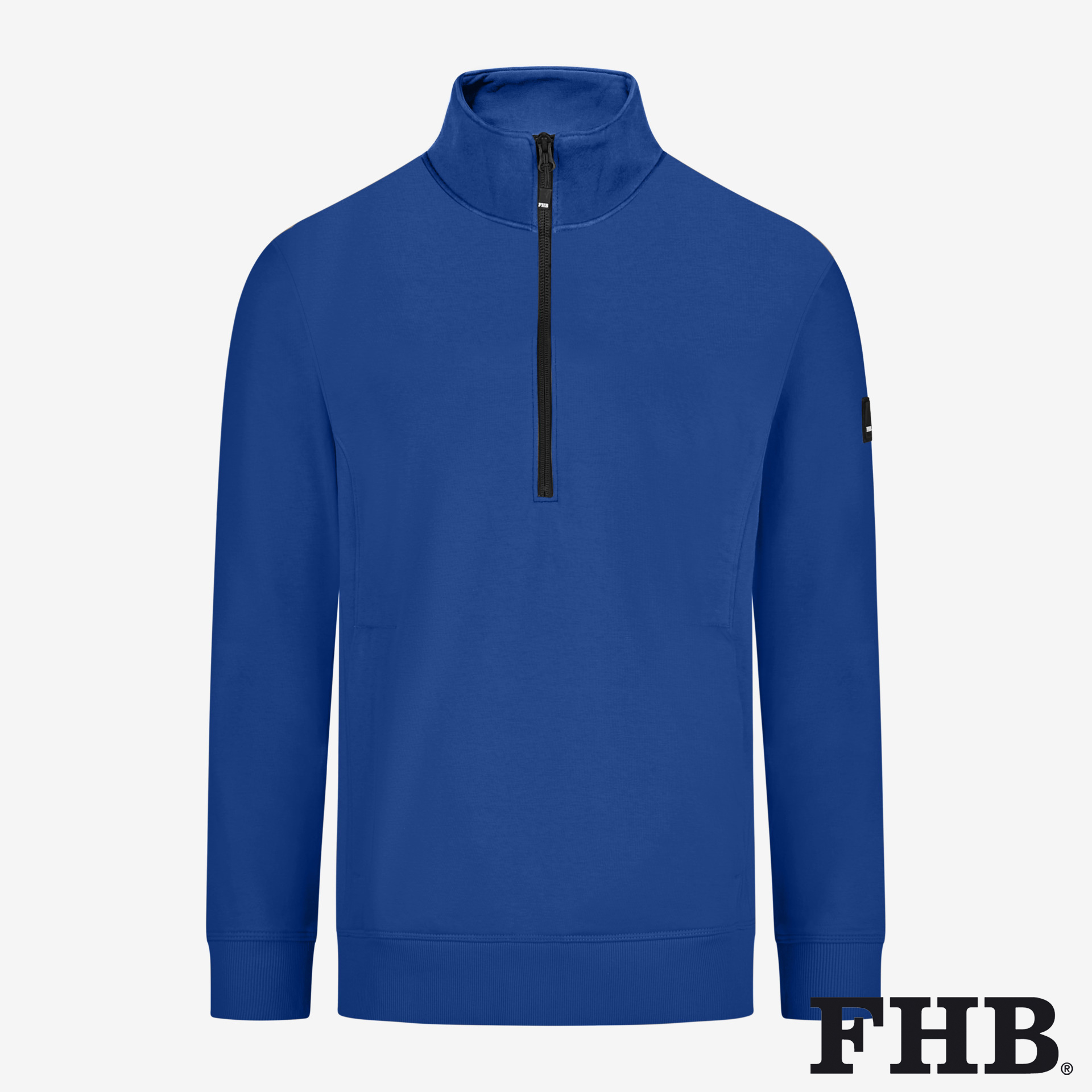 FHB KALLE Zip-Sweatshirt | Arbeitstroyer mit YKK-Zipper – Bild 5