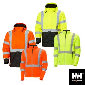 Helly Hansen UC-ME Shelljacke + ZIP-IN Fleece | Hi Vis