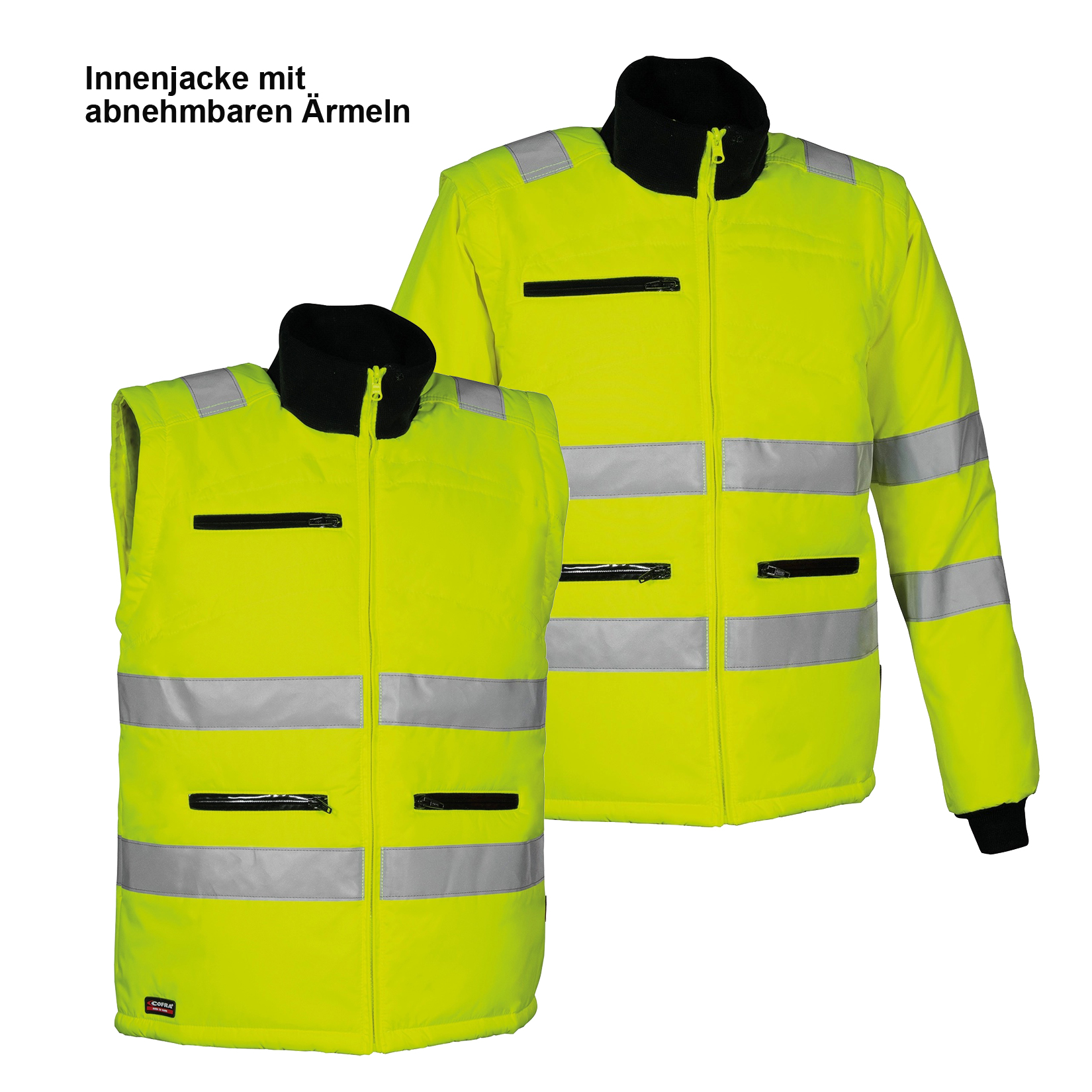 COFRA PROTECTION 4 in 1 Winterjacke | Warnschutz Kl. 3 – Bild 3