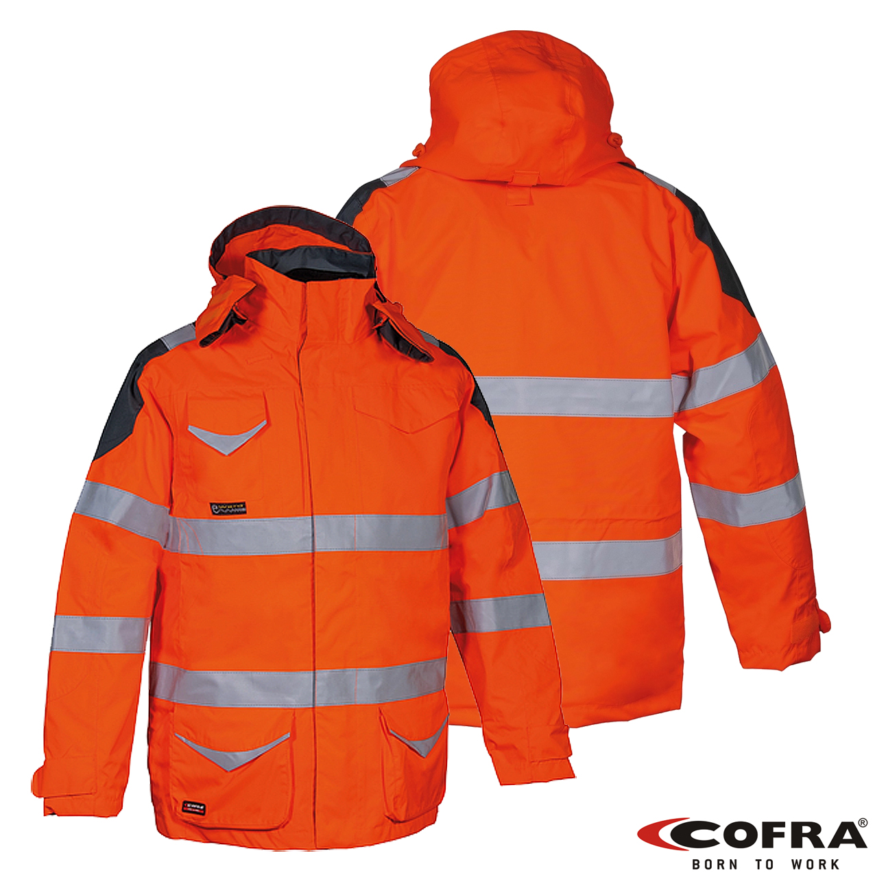 COFRA PROTECTION 4 in 1 Winterjacke | Warnschutz Kl. 3 – Bild 5
